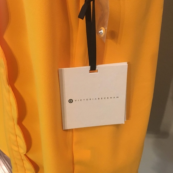 Victoria Beckhman Yellow Top - Picture 5 of 6